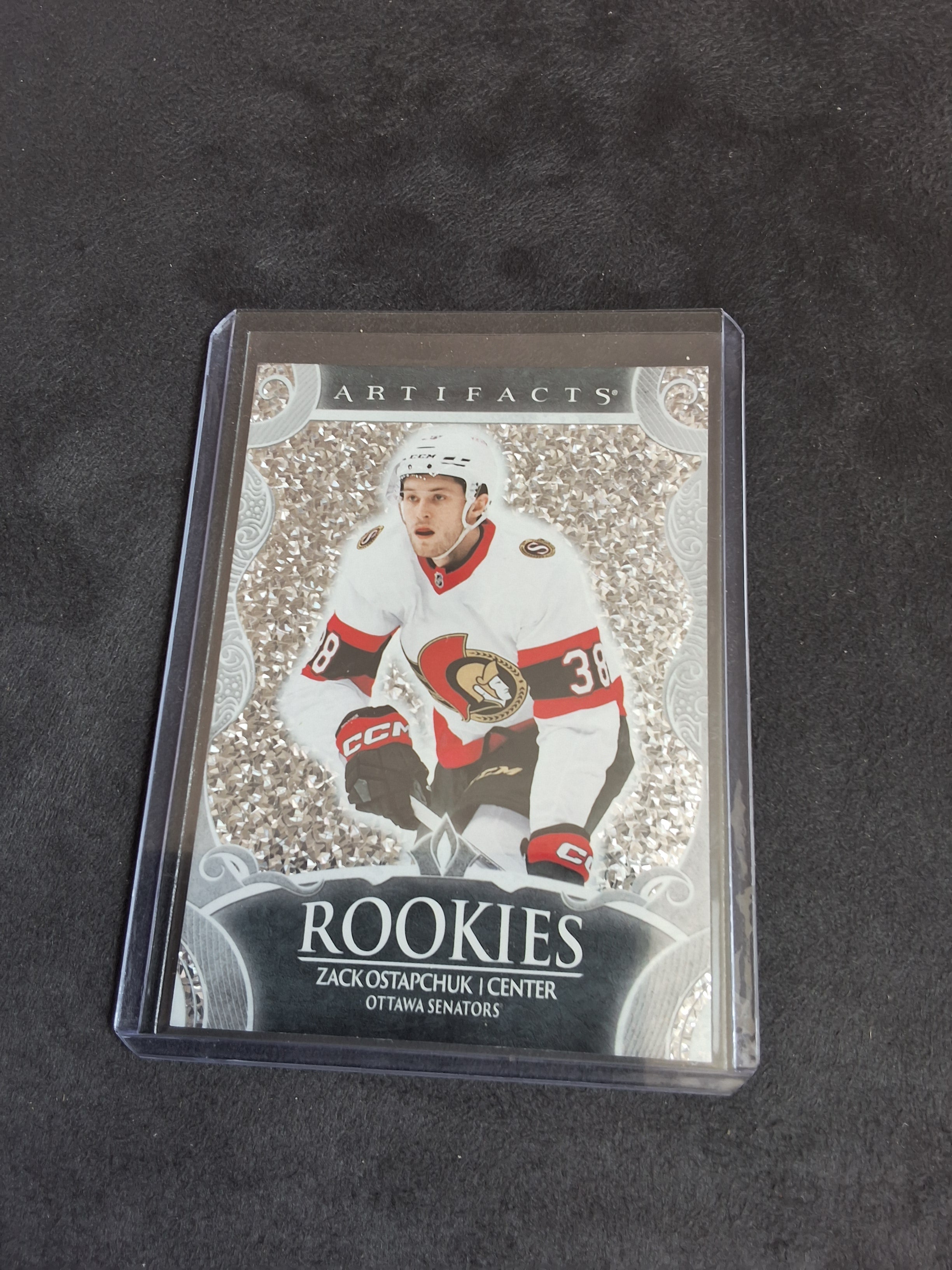 Zack Ostapchuk Artifacts 24-25 Foilboard Rookie